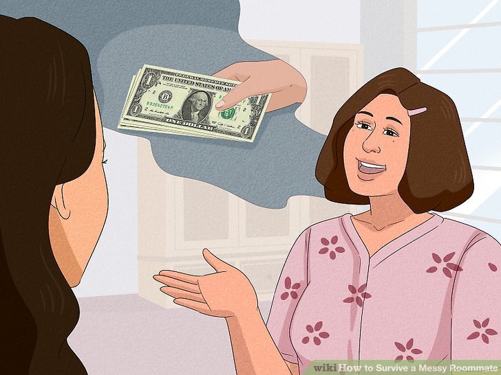 3 Ways to Survive a Messy Roommate - wikiHow