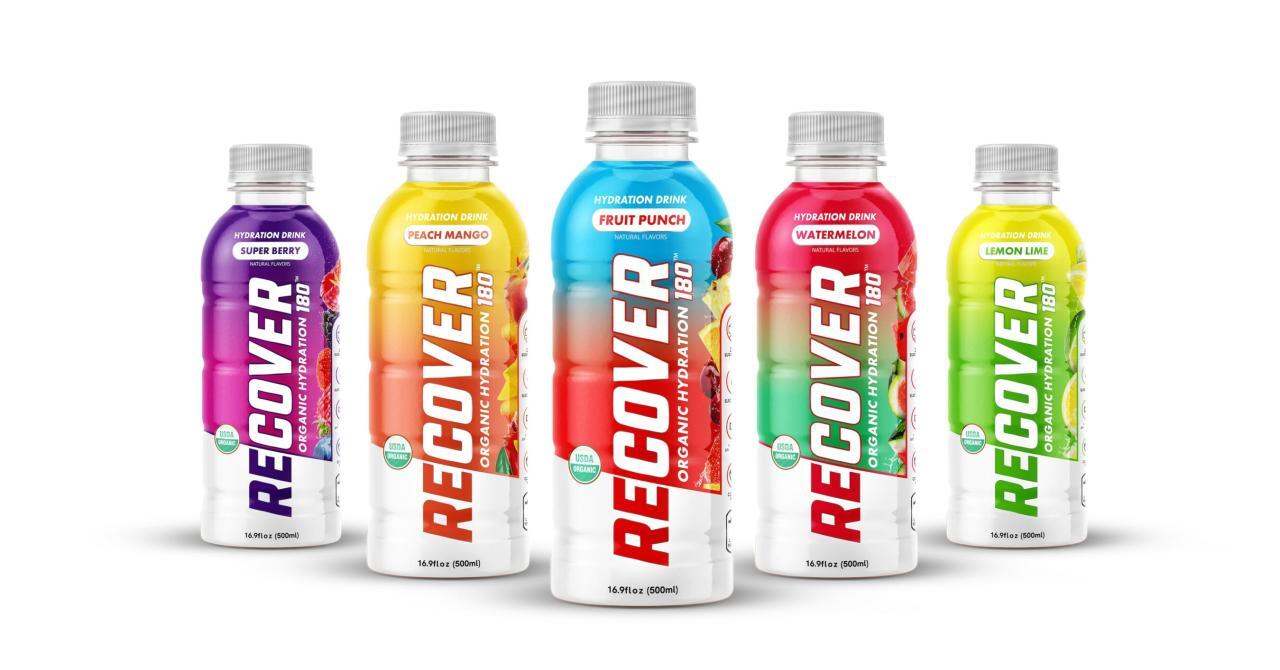 INTRODUCING RECOVER 180; THE ONLY ORGANIC SPORTS DRINK FORMULATED FOR ...
